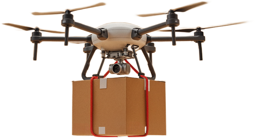 Drone with Package