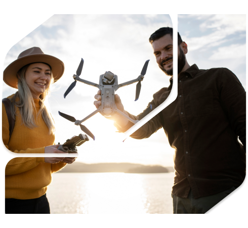 Drone Fly Image